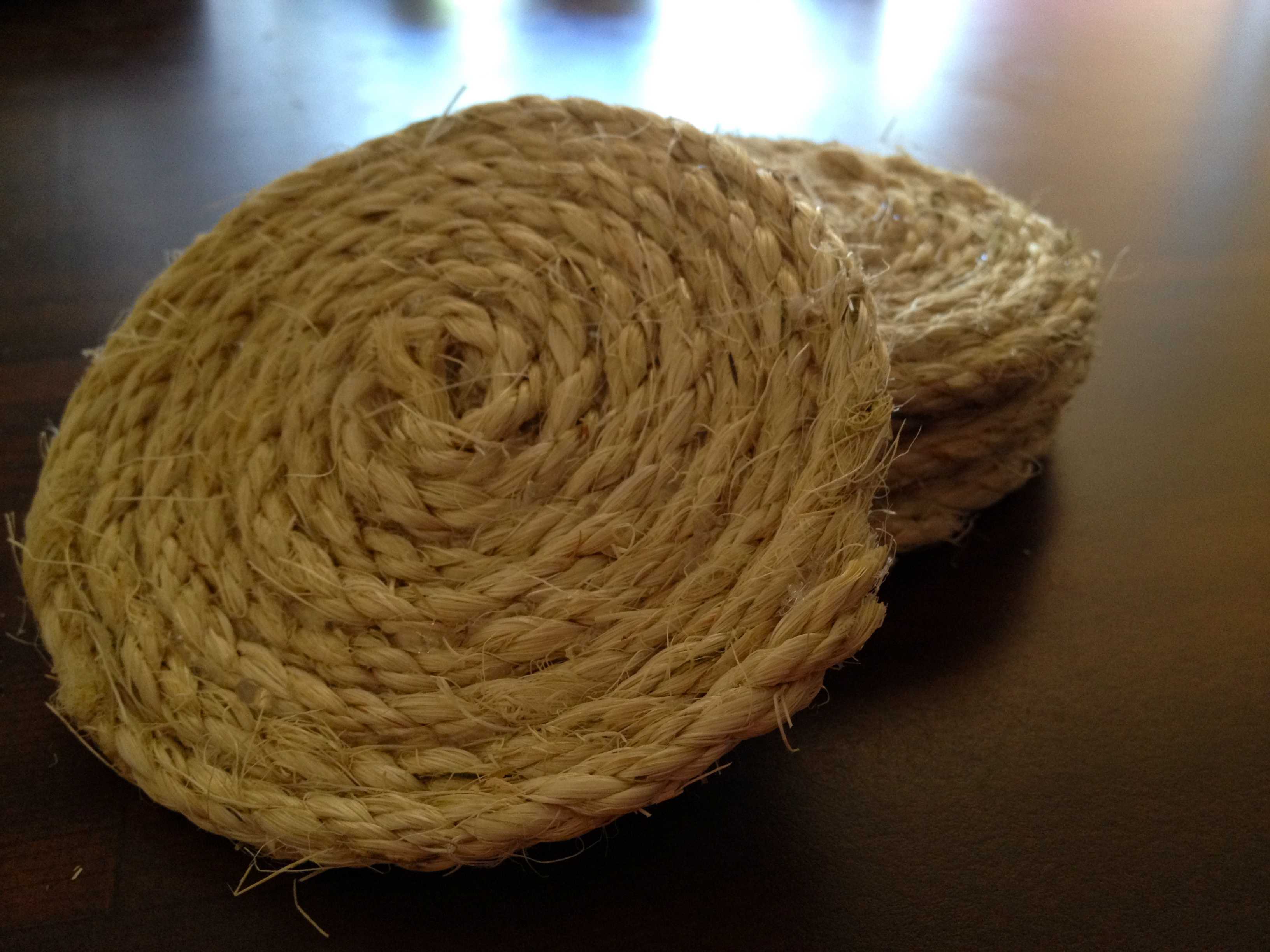 Spiral Rope Coasters - Charleston Crafted